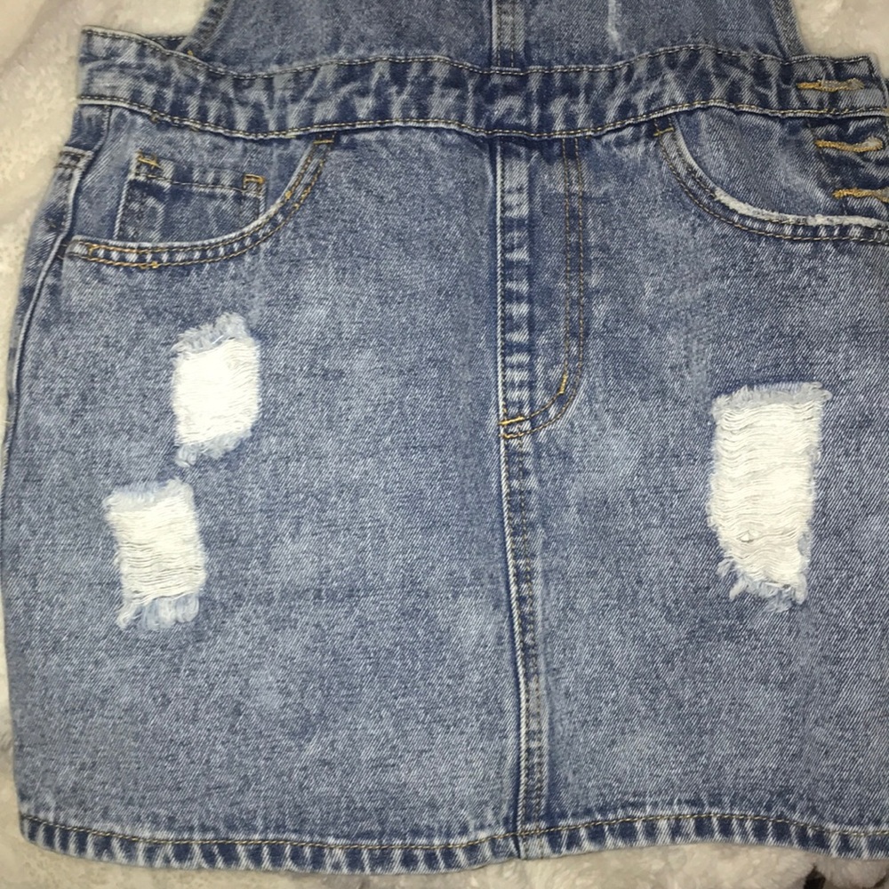 Overall skirt